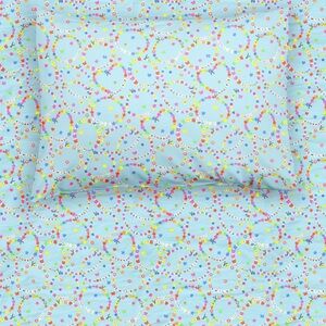 Little Sleepies Friends Forever Bamboo Twin Sheet Set Pillowcase